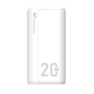Silicon Power Power Bank Qs15 20000 Mah, Biały
