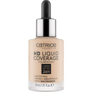 Catrice HD Liquid Coverage Foundation 24H matujący 010 Light Beige 30ml