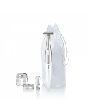 Braun Bikini Trimmer/cosmetic Shaver Fg1100 Silk-epil 3in1 White