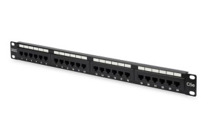 Digitus Patch Panel Dn-91524u Black, 48.2 X 4.4 X 10.9 Cm,