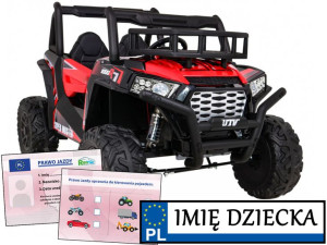 AUTO NA AKUMULATOR BUGGY UTV samochód elektryczny dla dzieci PILOT