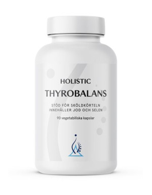 Holistic ThyroBalans wsparcie tarczycy Tyrozyna + Ashwagandha (90 kaps.)