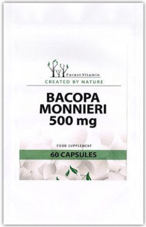 Forest Vitamin Bacopa Monnieri 500 mg na pamięć (60 kaps.)