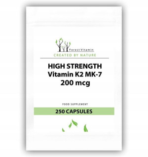 Forest Vitamin Witamina K2 mk7 200 mcg / Vitamin K2 MK-7 (250 kaps.)