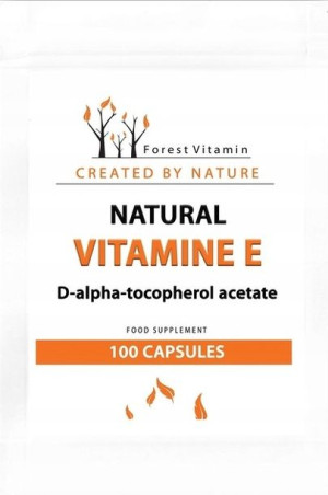 Forest Vitamin Natural Vitamin E 250 mg (340 IU) (100 kaps.)
