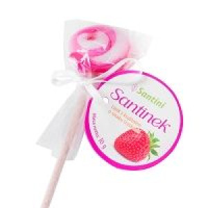 Lizak Santinek smak  TRUSKAWKA 10g