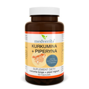 Medverita Kurkumina + Piperyna (60 kaps.)