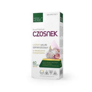 Medica Herbs Czosnek 620 mg (60 kaps.)