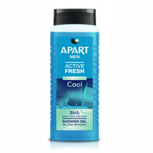 Apart Men Żel pod Prysznic 3w1 Cool 500ml