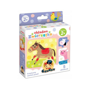 Układam Zwierzątka Moje Pierwsze Puzzle Czuczu 2+