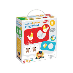 Układanki Z Dziurką Przyjaciele Puzzle 24 El Czuczu