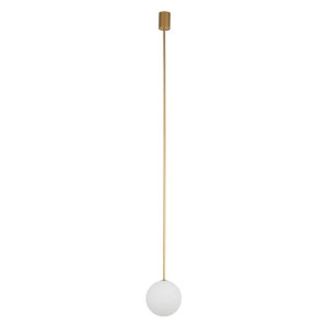 Lampa wisząca złota biała kula 12W KIER L Nowodvorski 10308