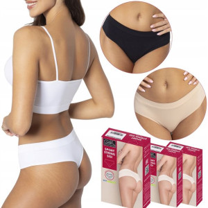 GATTA SISI String, Bezszwowe Stringi, 3-pak, M