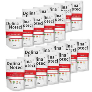 Dolina Noteci Premium Karma Wołowina 500g - ZESTAW 20 SZTUK