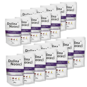 Dolina Noteci Premium Karma Królik i Żurawina 500g - ZESTAW 20 SZTUK