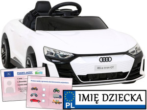 POJAZD ELEKTRYCZNY AUDI RS E-tron GT auto na akumulator PILOT