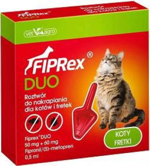 FIPREX Kot DUO płyn/pipeta