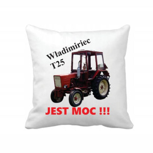 Poduszka na prezent WŁADIMIRIEC T25 JEST MOC