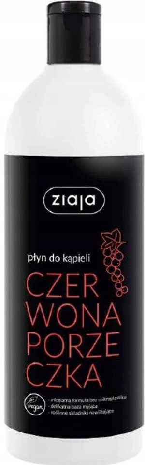 Ziaja Płyn Do Kąpieli Czerwona Porzeczka