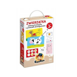 Zwierzątka Zabawy Kreatywne Z Pisakiem Czuczu 3+