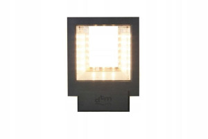 Lampa do bramy DTM QUADRO sygnalizacyjna LED BIAŁA