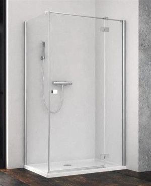 Kabina Radaway Essenza KDJ 120x75x200 prawa, szkło przejrzyste