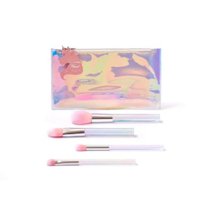 I Heart Revolution Unicorn Heart Glow Brush zestaw pędzli do makijażu 4szt.