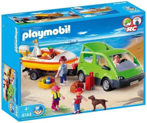 Playmobil 4144 Auto Van Z Motorówką I Przyczepą