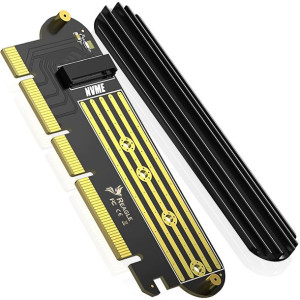 Reagle Adapter PCI-E x16 x8 x4 Dysku m.2 SSD NVMe 64Gbps