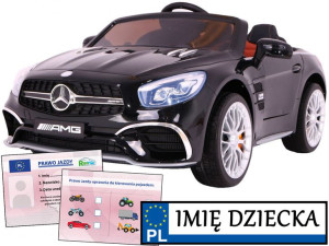 Auto Na Pilota Mercedes Amg Sl65 Pojazd Elektryczny Dla Dzieci