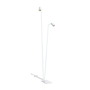 Lampa podłogowa stojąca LED Nowodvorski MONO 7715 stal, biały