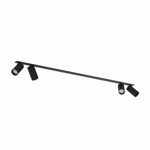 Lampa ścienna sufitowa listwa LED Nowodvorski MONO SURFACE stal, czarny