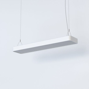 Lampa wisząca żyrandol LED Nowodvorski SOFT 7545 aluminium, biały