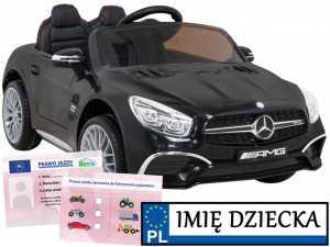 AUTO NA PILOTA Mercedes AMG SL65 S SAMOCHÓD ELEKTRYCZNY miękkie koła