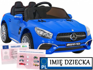 POJAZD ELEKTRYCZNY Mercedes AMG SL65 S AUTO NA AKUMULATOR pilot