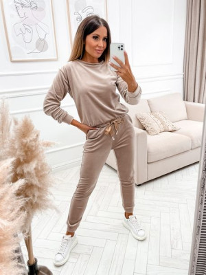 Moon Komplet Dres Welurowy 8129