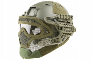 Replika Hełmu FAST Gunner (BJ) - Olive Drab