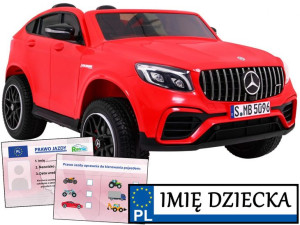 POJAZDY NA AKUMULATOR Mercedes GLC 63S samochód elektryczny