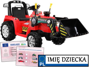 AUTO NA AKUMULATOR TRAKTOR na akumulator samochód elektryczny PILOT