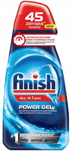 Finish Żel All-in-1 Max A'45 - 900ml