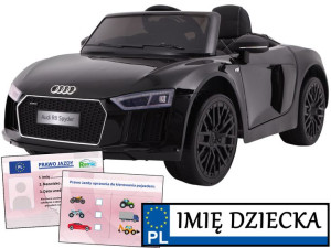 pojazd elektryczny dla dzieci Audi R8 Spyder AUTO NA PILOTA