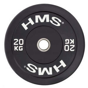 HMS Talerz Olimpijski Na Gryf Gumowany Bumper 20 kg