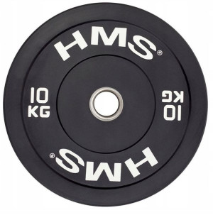 HMS Talerz Olimpijski Na Gryf Gumowy Bumper 10 kg