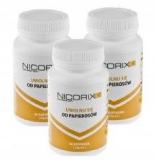 3x Nicorix ODRZUCA OD PAPIEROSÓW