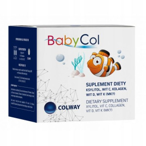 BABYCOL COLWAY Witaminy dla Dzieci C D3 K2 KOLAGEN