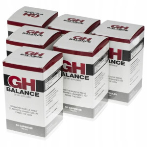 6x Gh Balance Naturalny Męski Hormon Wzrostu Hgh