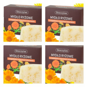 4x Mydło ryżowe Skoczylas