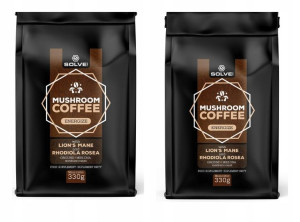 2x MUSHROOM COFFEE kawa z Rhodiola i Lion's mane