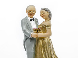 Figurka na tort Złote Gody PF50