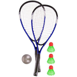 Zestaw Szybki Badminton 100 - Niebieski